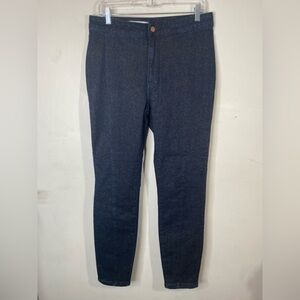 Anthropologie Pilcro High Rise Denim Legging‎ Shimmer Size 30 OB1218692.